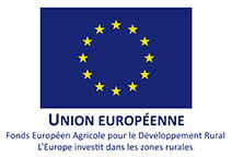 Union Européenne, fonds Européen Agricole pour le Développement Rural. L'europe investit dans les zones rurales