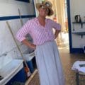 Laurence costumé pour Renoir
