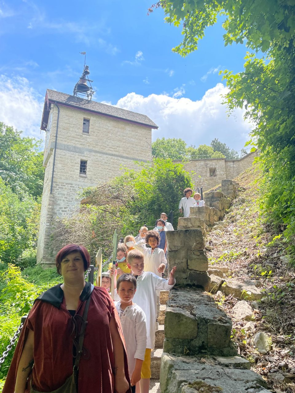 Visite pour les enfants de Bar-ur-Seine "En route vers le Moyen-Âge" avec Sarah Hacquart