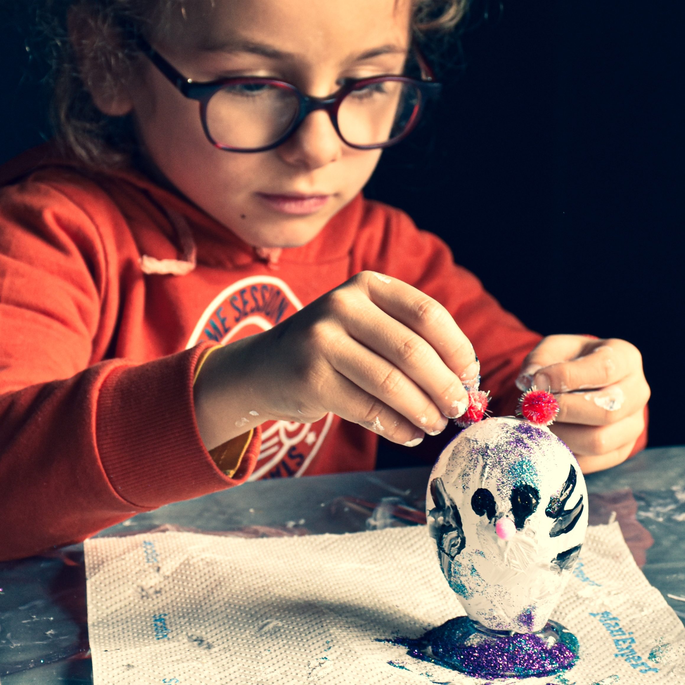 Les ateliers pour enfants au Musée du Cristal de Bayel
En famille