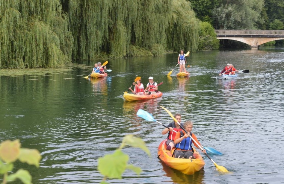 Sortie canoe sur la Seine à Bar-sur-Seine