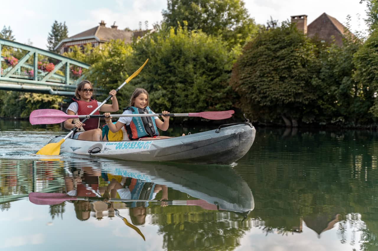 Canoë à Chappes ©Comité Aube Canoë Kayak