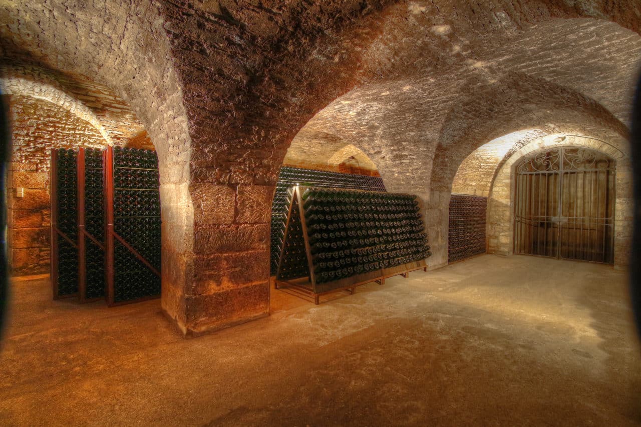 Caves cisterciennes ©Champagne Morize